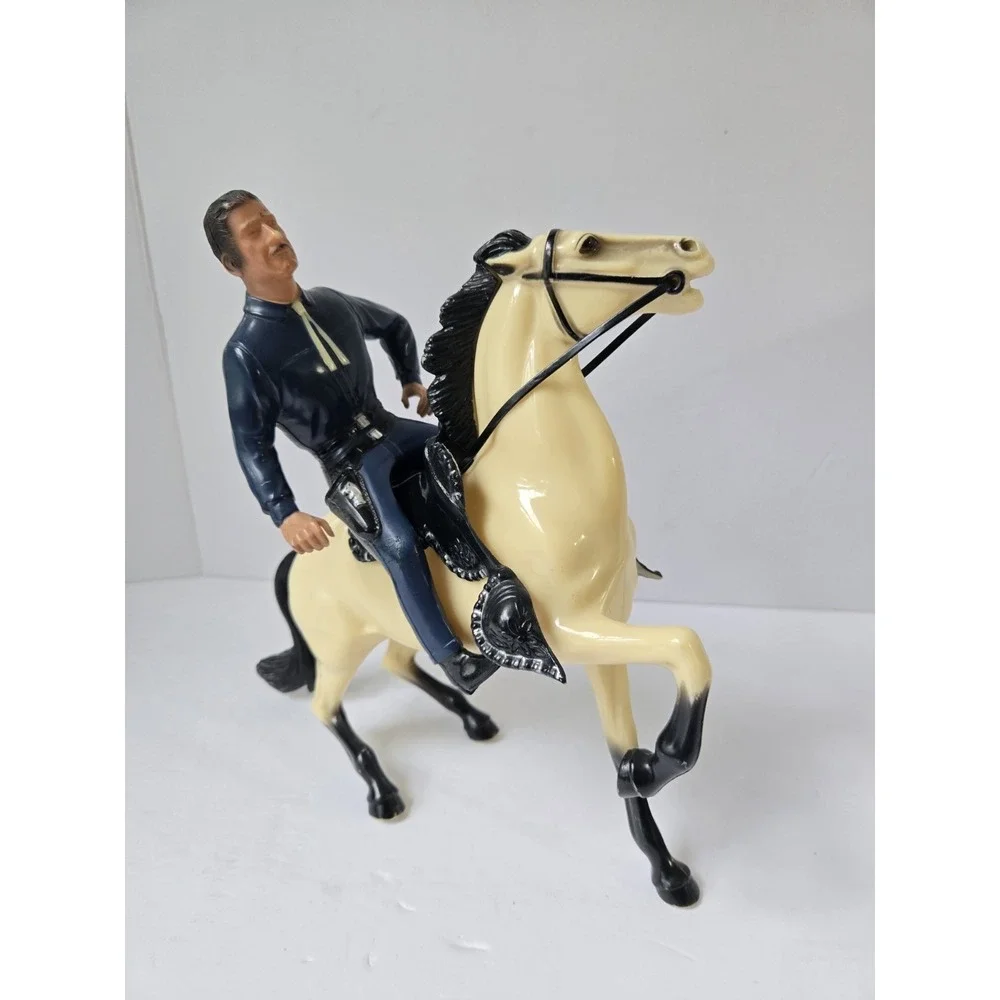 Vintage Hartland Horse and rider Western Have gun Will Travel no hat or gun‎